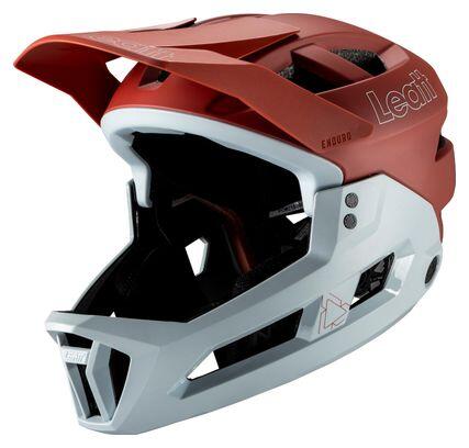 Casque avec Mentonnière Amovible Leatt Enduro 2.0 Rouge Lava 7/7
