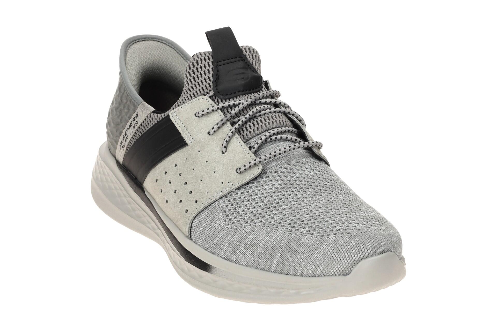 Skechers Slade Slipper Schuhe grau Slip-Ins 210811 3/7