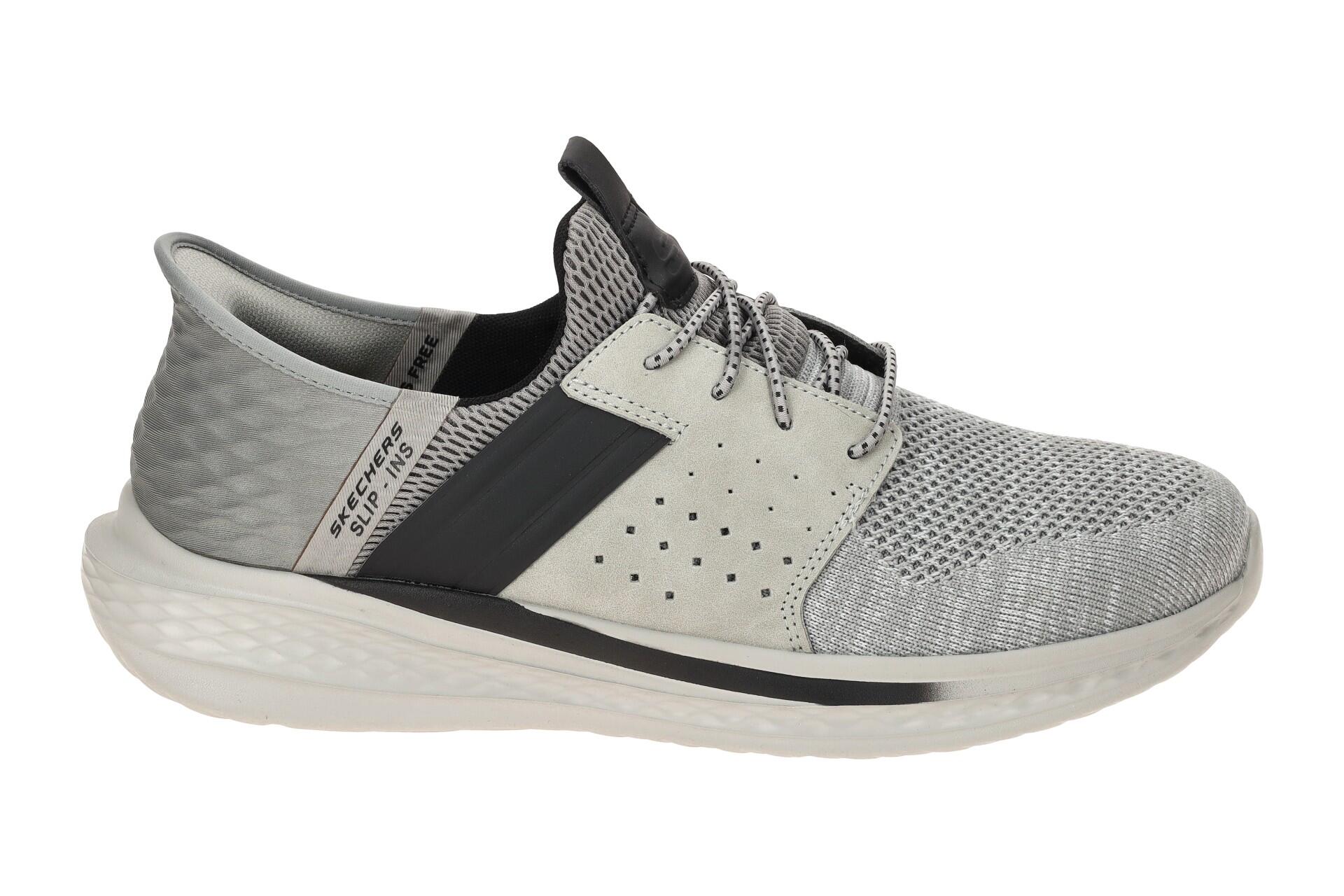 Skechers Slade Slipper Schuhe grau Slip-Ins 210811 2/7