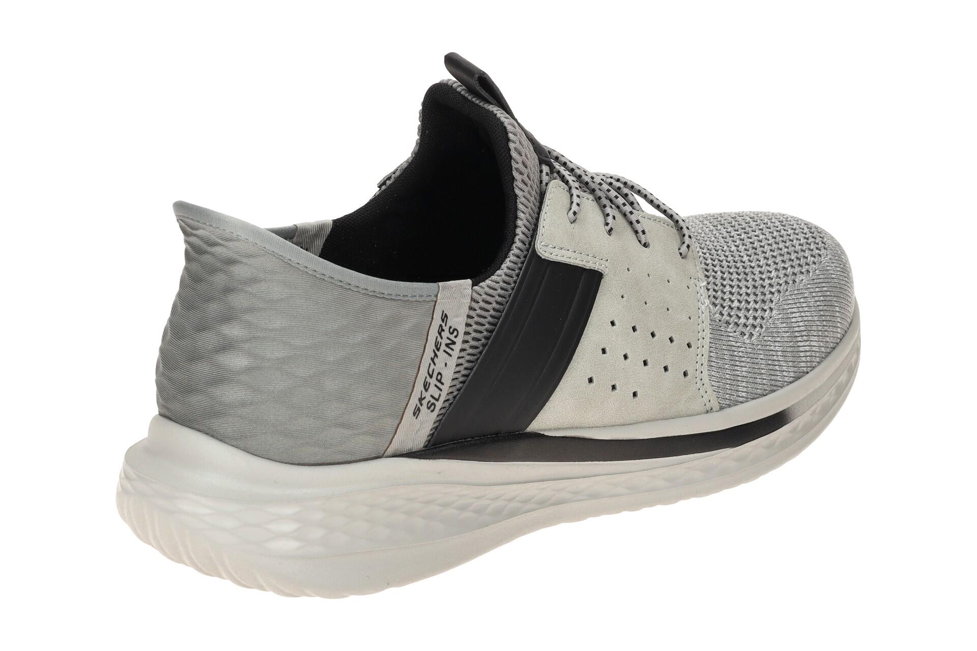 Skechers Slade Slipper Schuhe grau Slip-Ins 210811 4/7