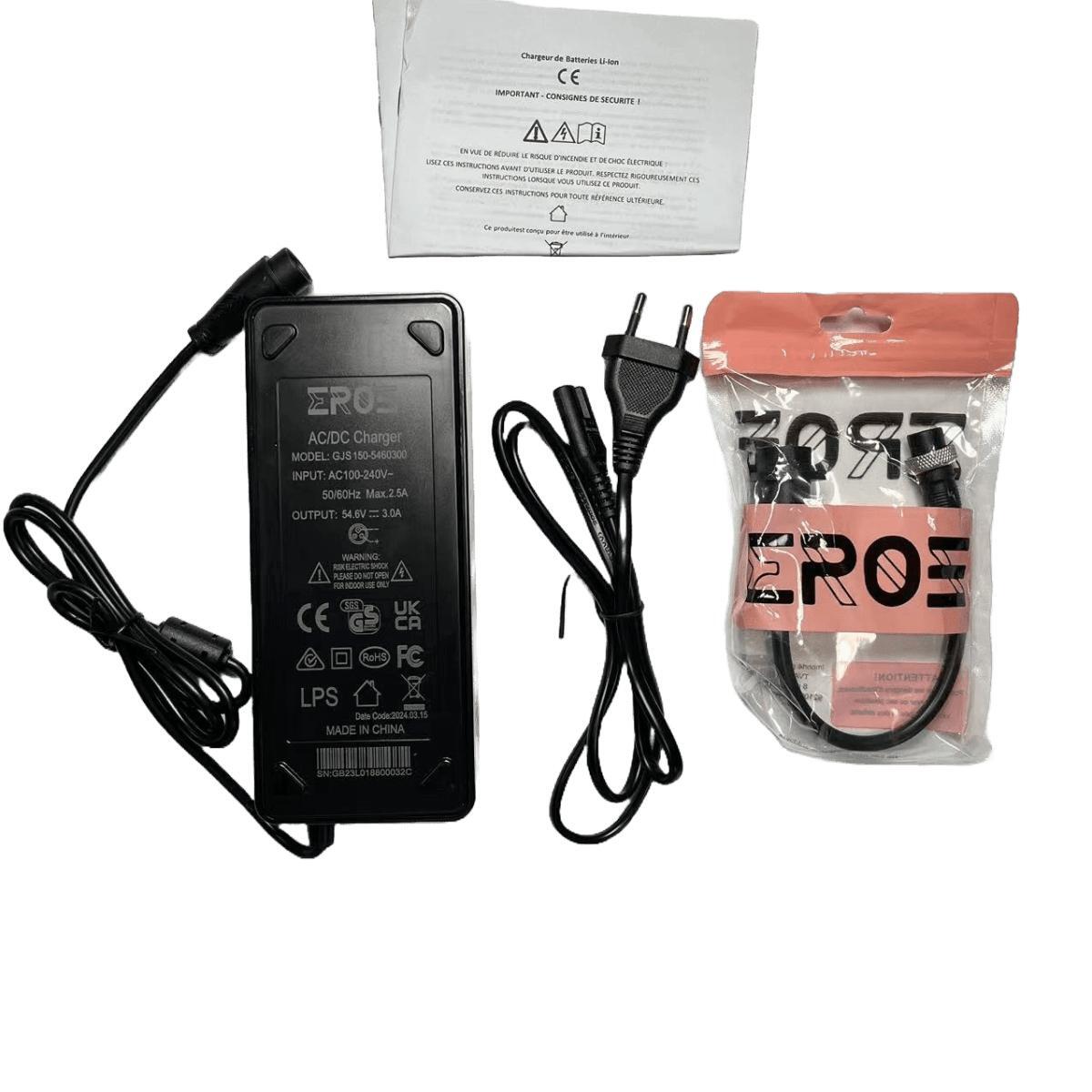 Chargeur Standard Universel de Trottinette Électrique pour Batterie 48V 2/6