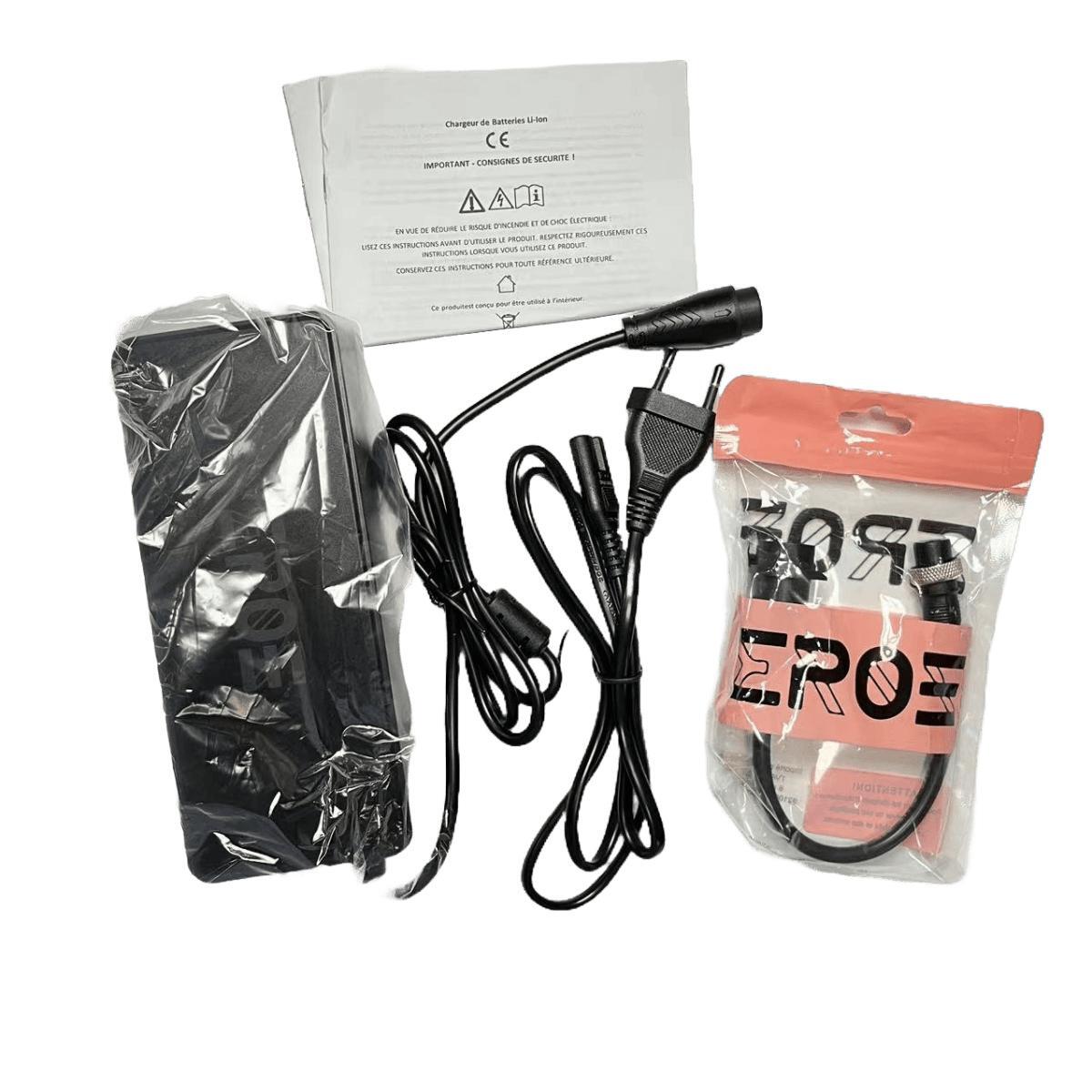 Chargeur Standard Universel de Trottinette Électrique pour Batterie 48V 4/6
