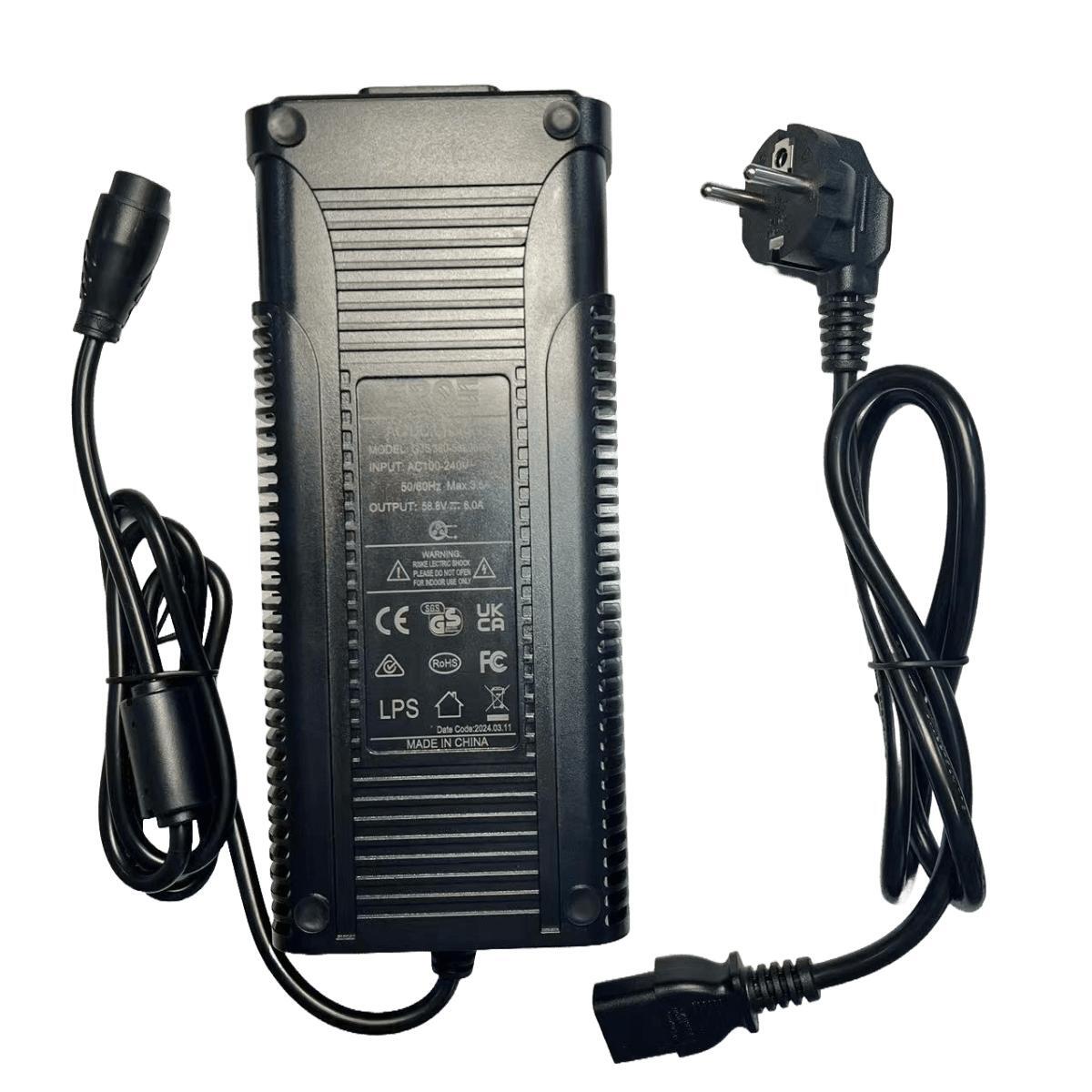 Chargeur Rapide Universel de Trottinette Électrique pour Batterie 52V 4/6