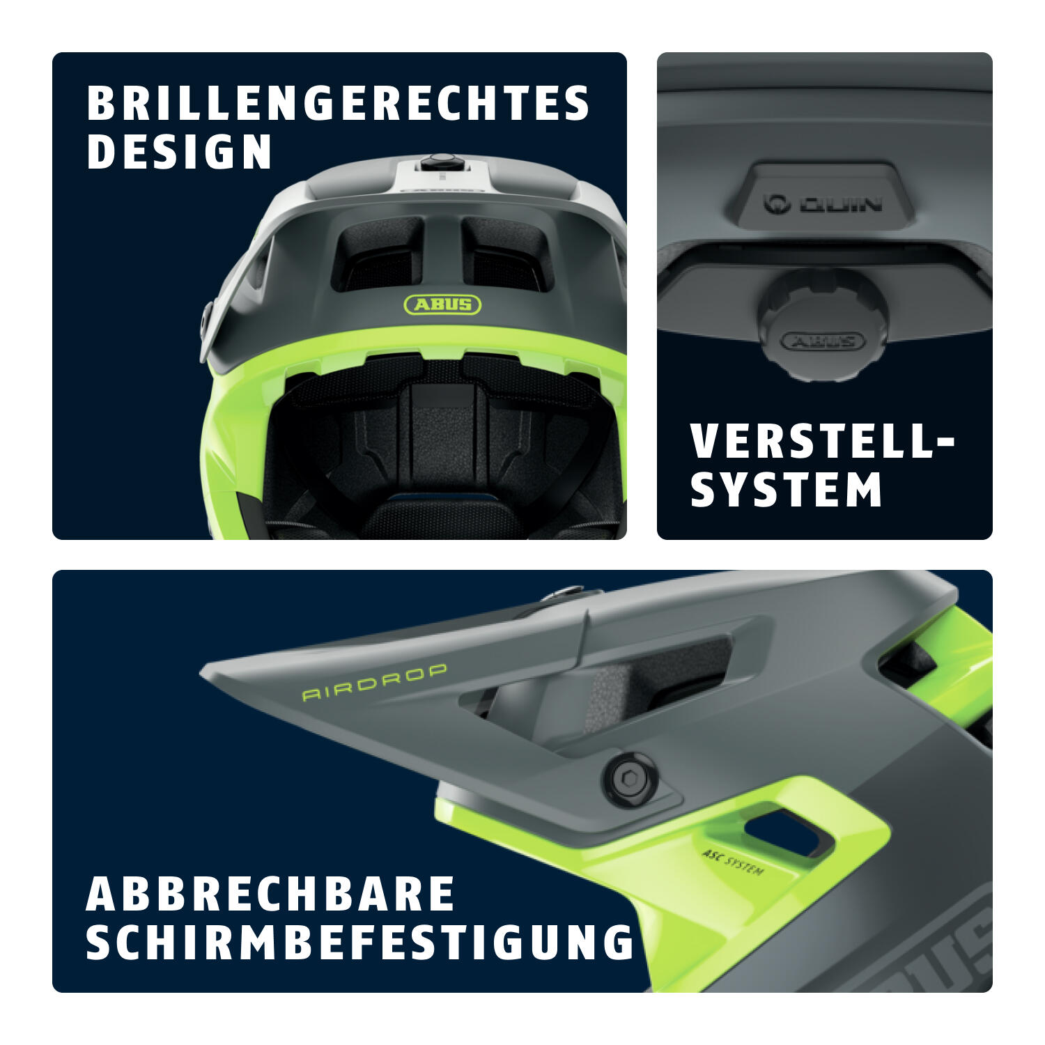Enduro/downhill helm "Airdrop 3/7