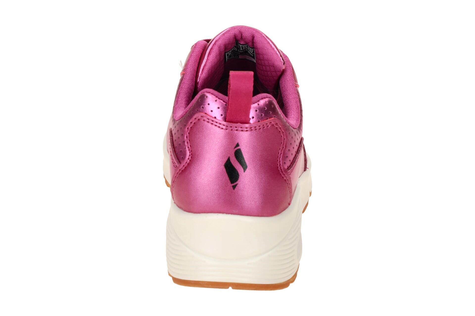 Skechers Uno Schuhe pink magenta metallic Sneakers 177109 5/7