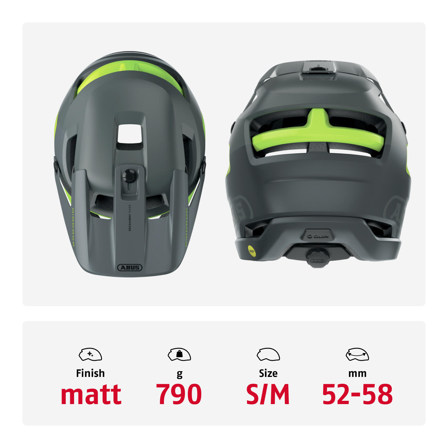 Enduro/downhill helm "Airdrop 4/7