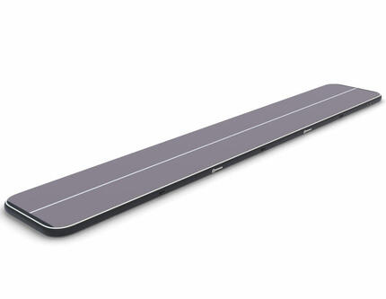 Airtrack 12 sauts 1500x200x20 cm Plus Noir/gris