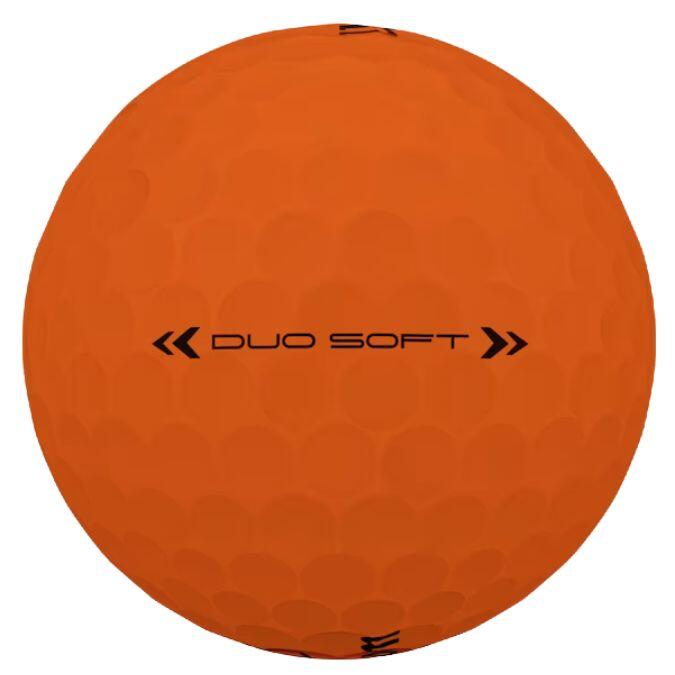 Wilson Duo Zachte Golfballen Oranje 4/4