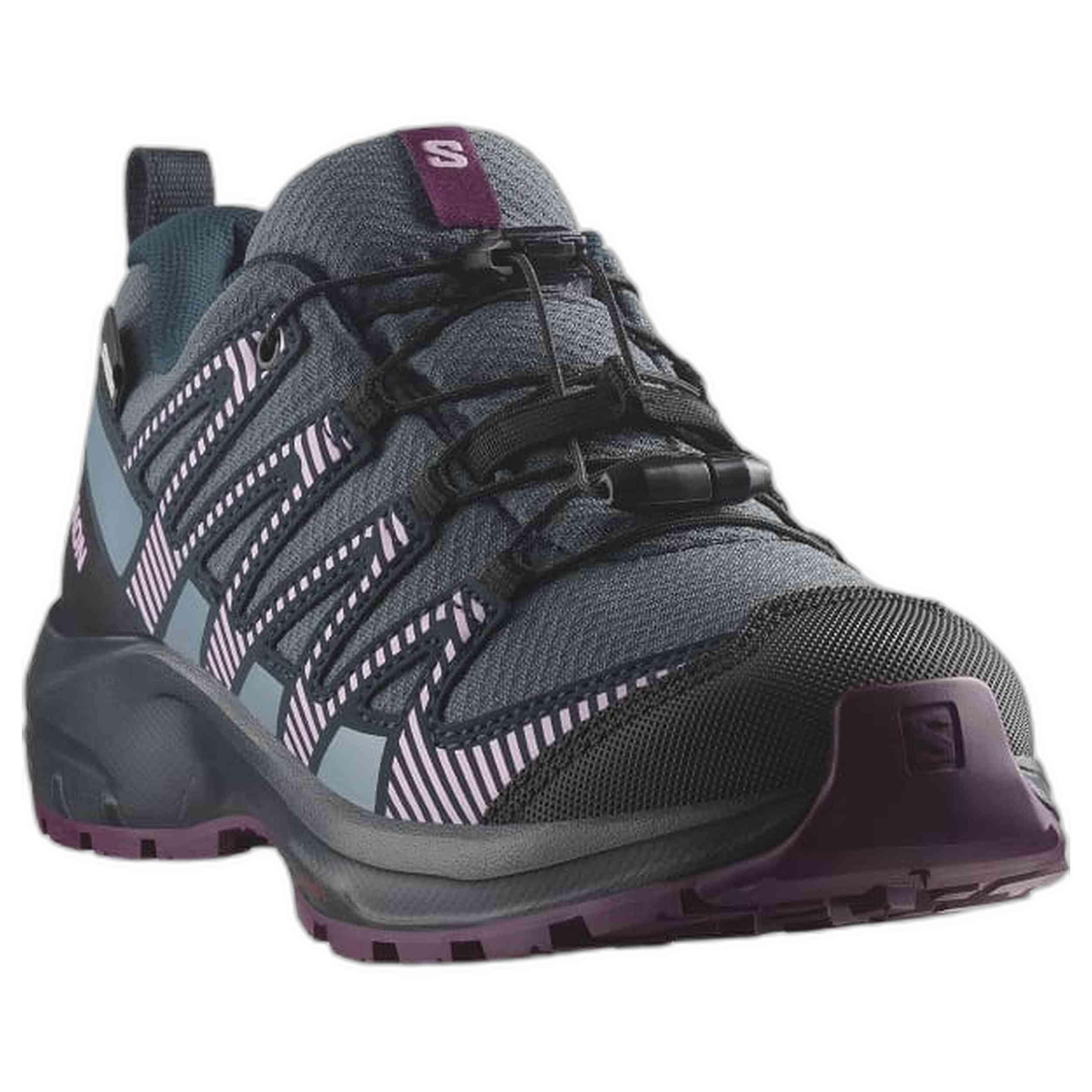 Sapatos de trekking Salomon modelo L47568100 para crianças unissex 2/4