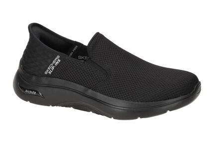 Skechers Go Walk Arch Fit Schuhe schwarz Slip-Ins 216600