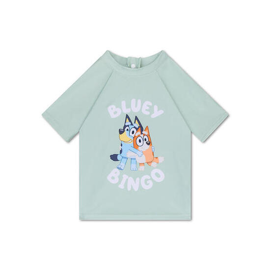 T-shirt de bain - manches courtes - vert - Bluey - 86/92