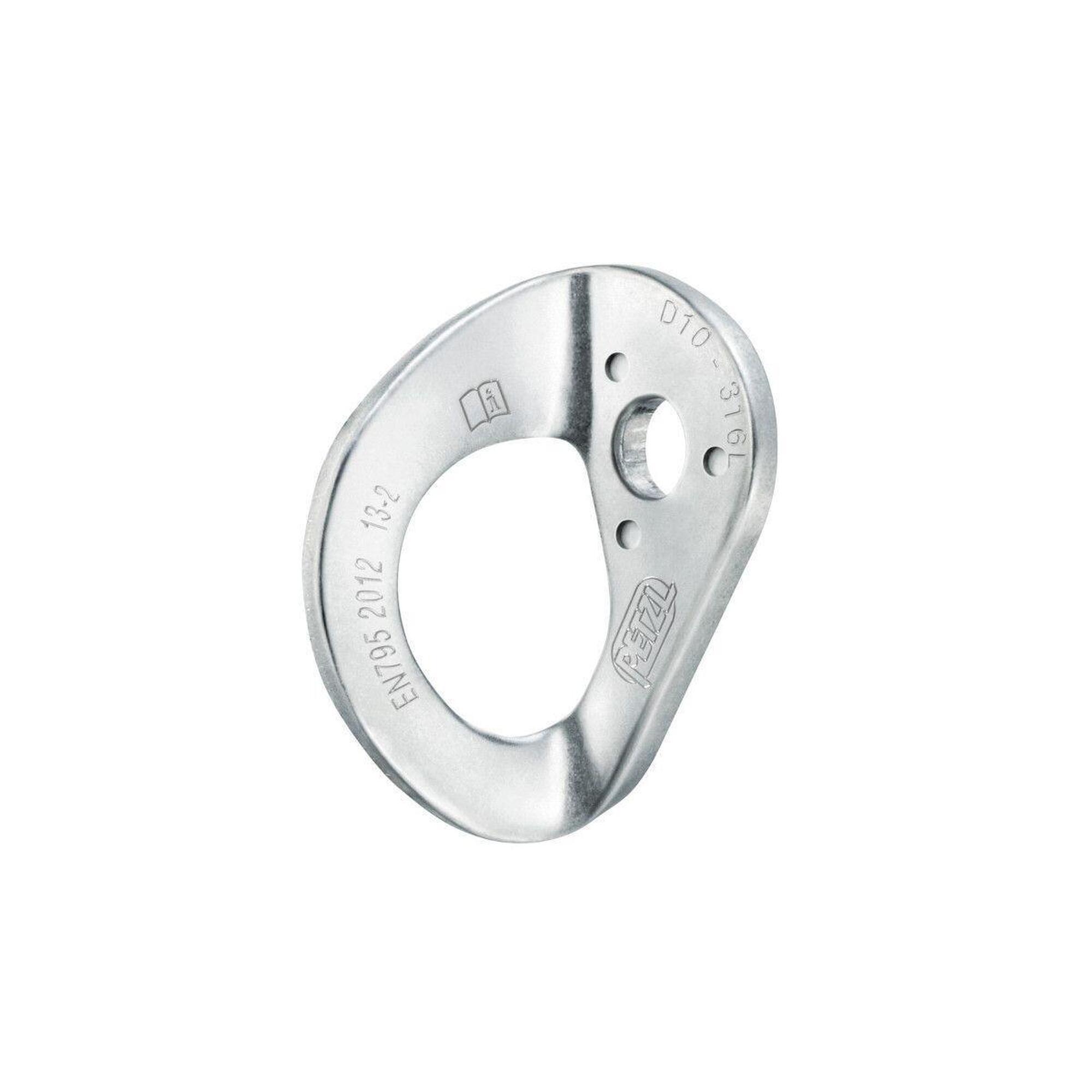 Plakietka Petzl Coeur nierdzewna 10 mm P36AS 10