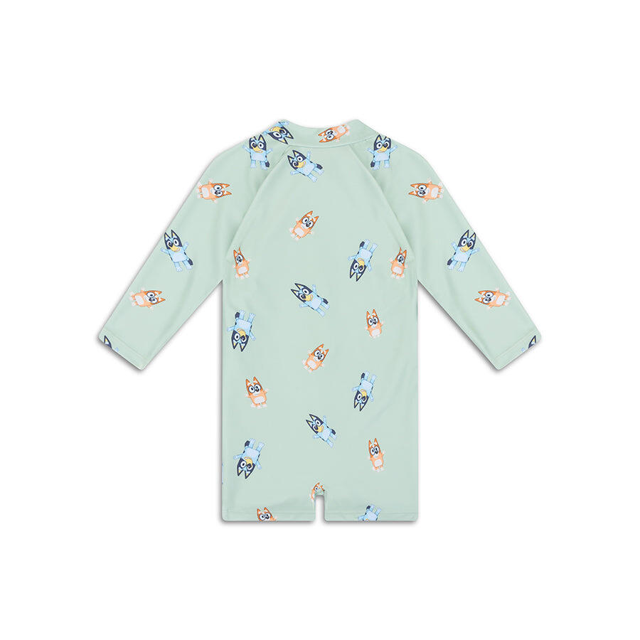 Swim Essentials UV-badeanzug Jungen - Grün - Bluey - 86/92 3/6