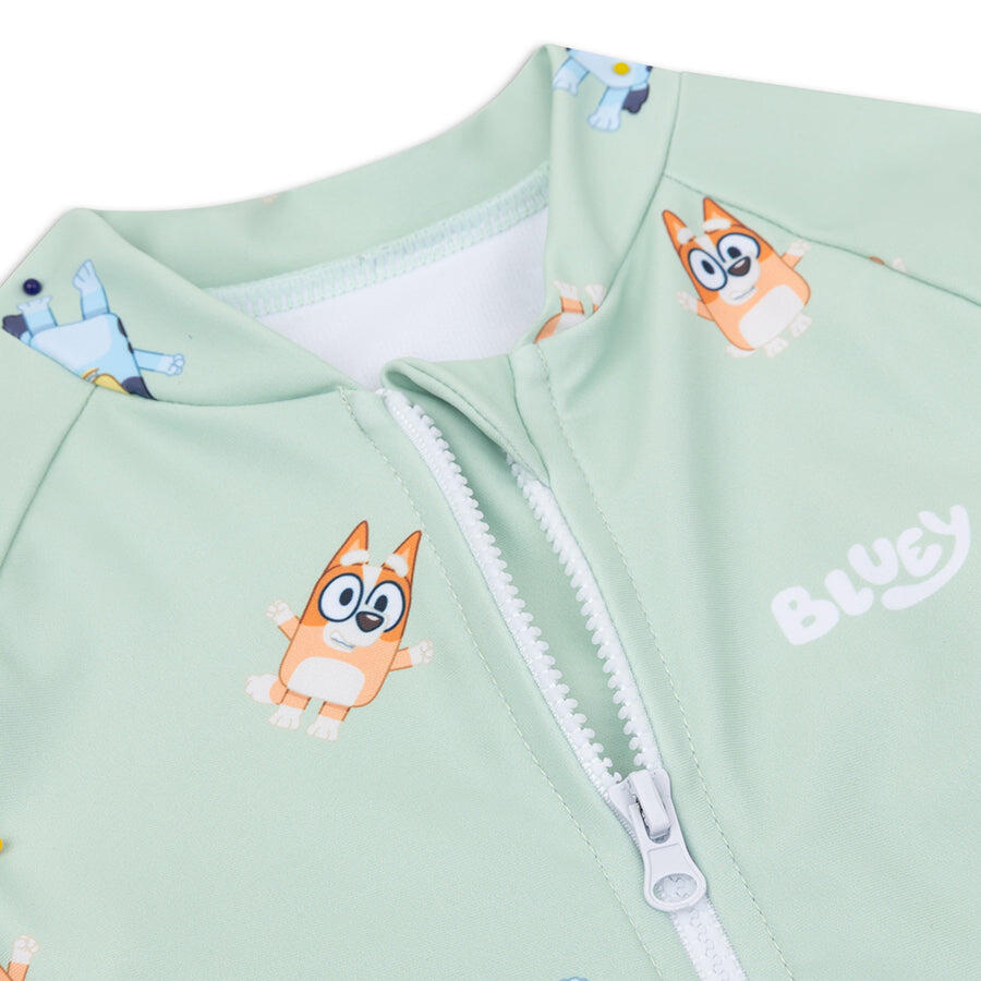 Swim Essentials UV-badeanzug Jungen - Grün - Bluey - 86/92 4/6