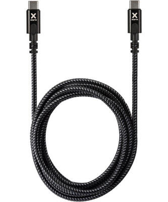 Xtorm usb-c naar usb-c pd kabel 240w - 2 meter - zwart