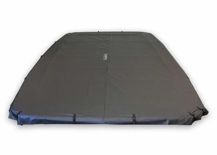 Rechthoekige Trampoline Afdekhoes Flat To The Ground 460 x 310 cm Black North