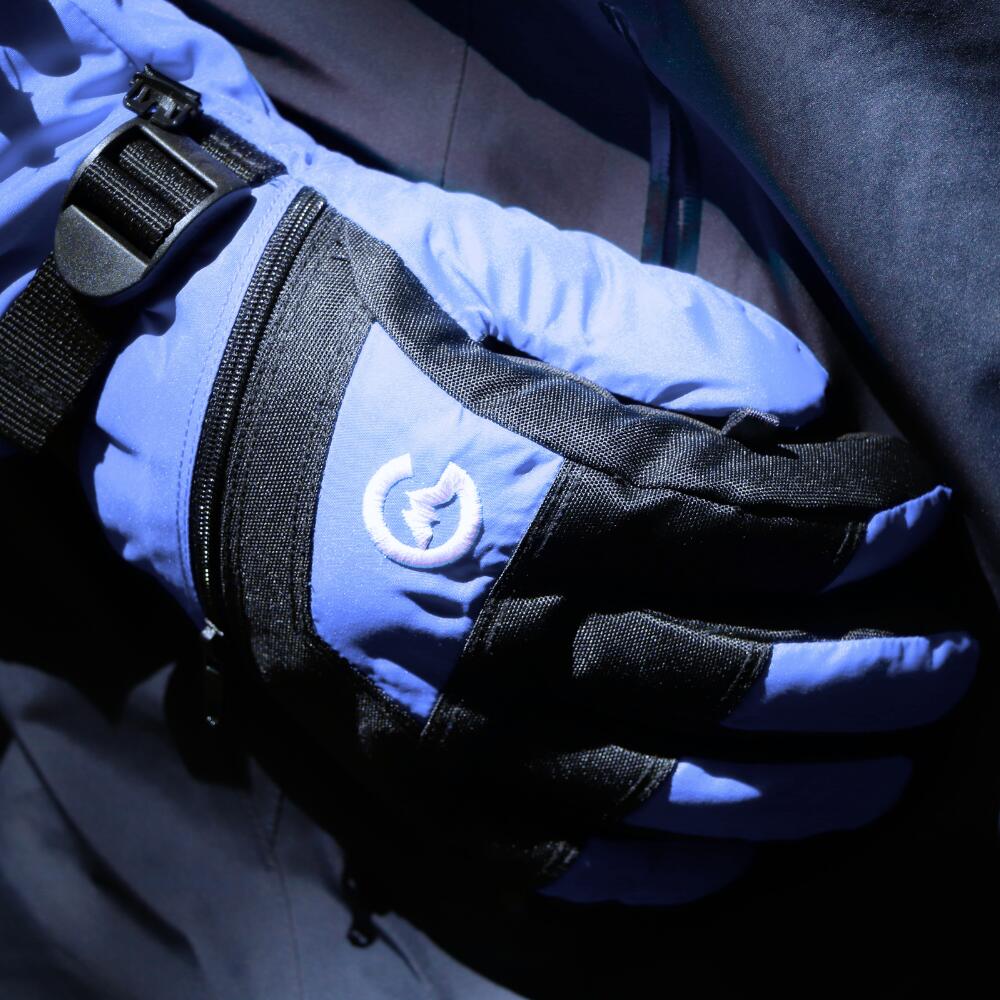 Gordini - Ultra Drimax Gauntlet Gants Junior Periwinkle Black - Gants - Noir|violet - 44 L - Decathlon