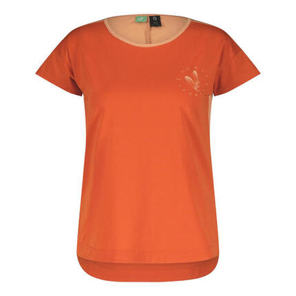 SCOTT W's Trail Flow DRI Shirt Braze Orange/Rose Beige
