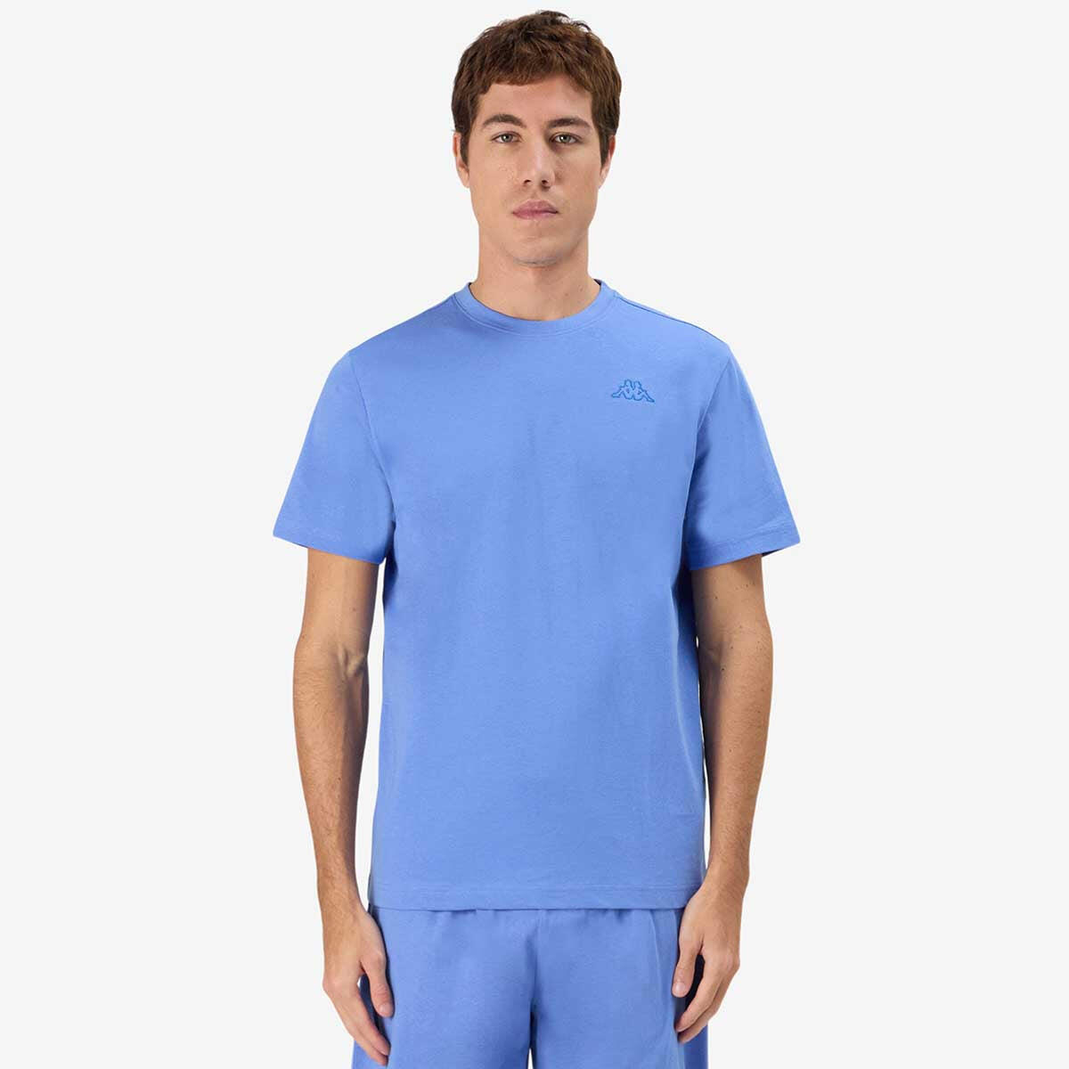 T-shirt manches courtes homme Cafers Slim bleu 5/7