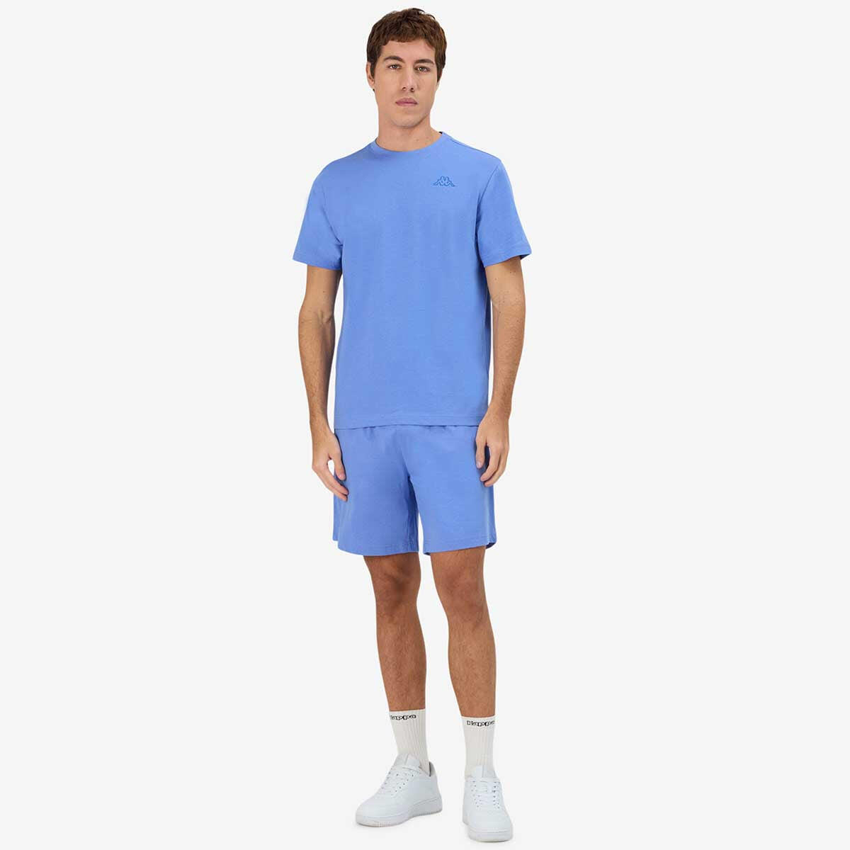 T-shirt manches courtes homme Cafers Slim bleu 4/7