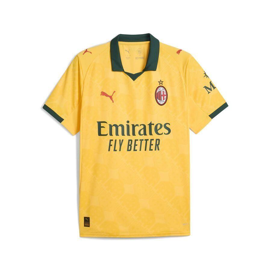 Puma - Maillot Third Milan Ac 2025/26 - Maillot Manches Courtes - Jaune - Decathlon