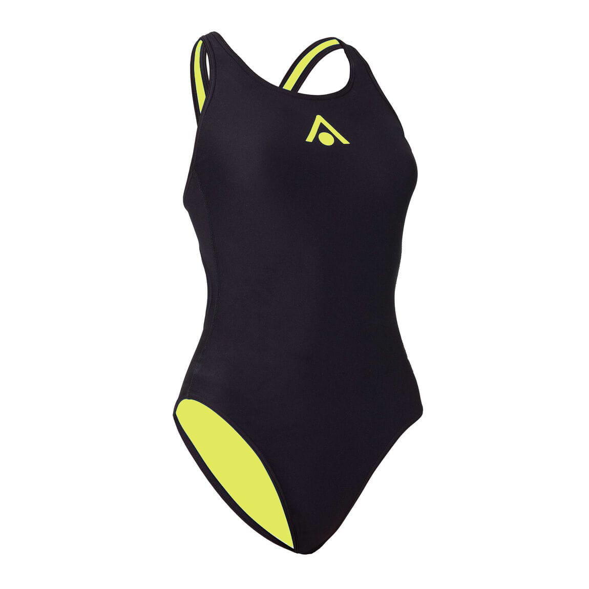 Maillot de Bain Femme Aquasphere Essentials Noir / Jaune 6/7