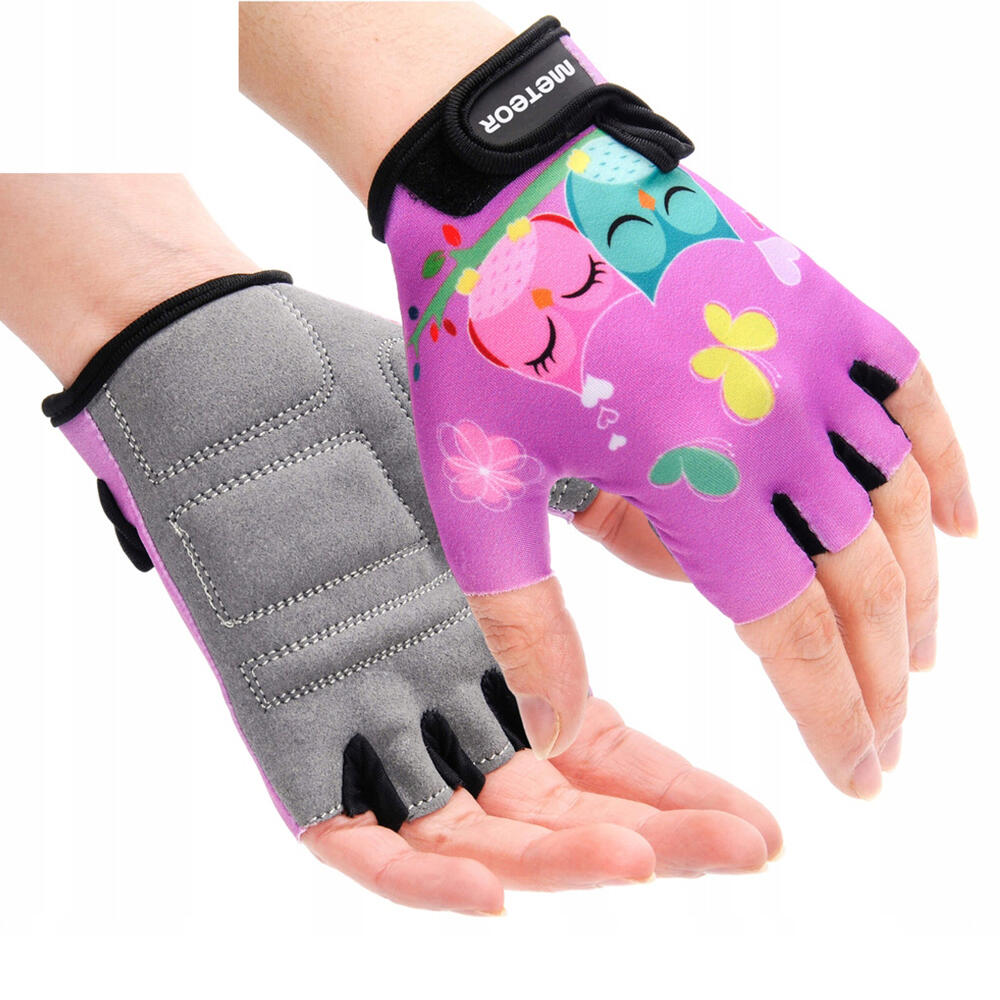Gants De Cyclisme Enfant (Rose) 3/3