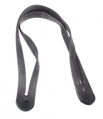 Bibia snelbinder basic zwart rubber 101004