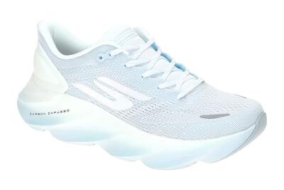 Skechers Aero Burst Schuhe weiß blau Running Damen 172210