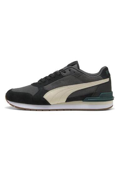 Puma ST Runner v4 SD Unisex Sneaker Schuhe Leder 399665 13 grau/schwarz