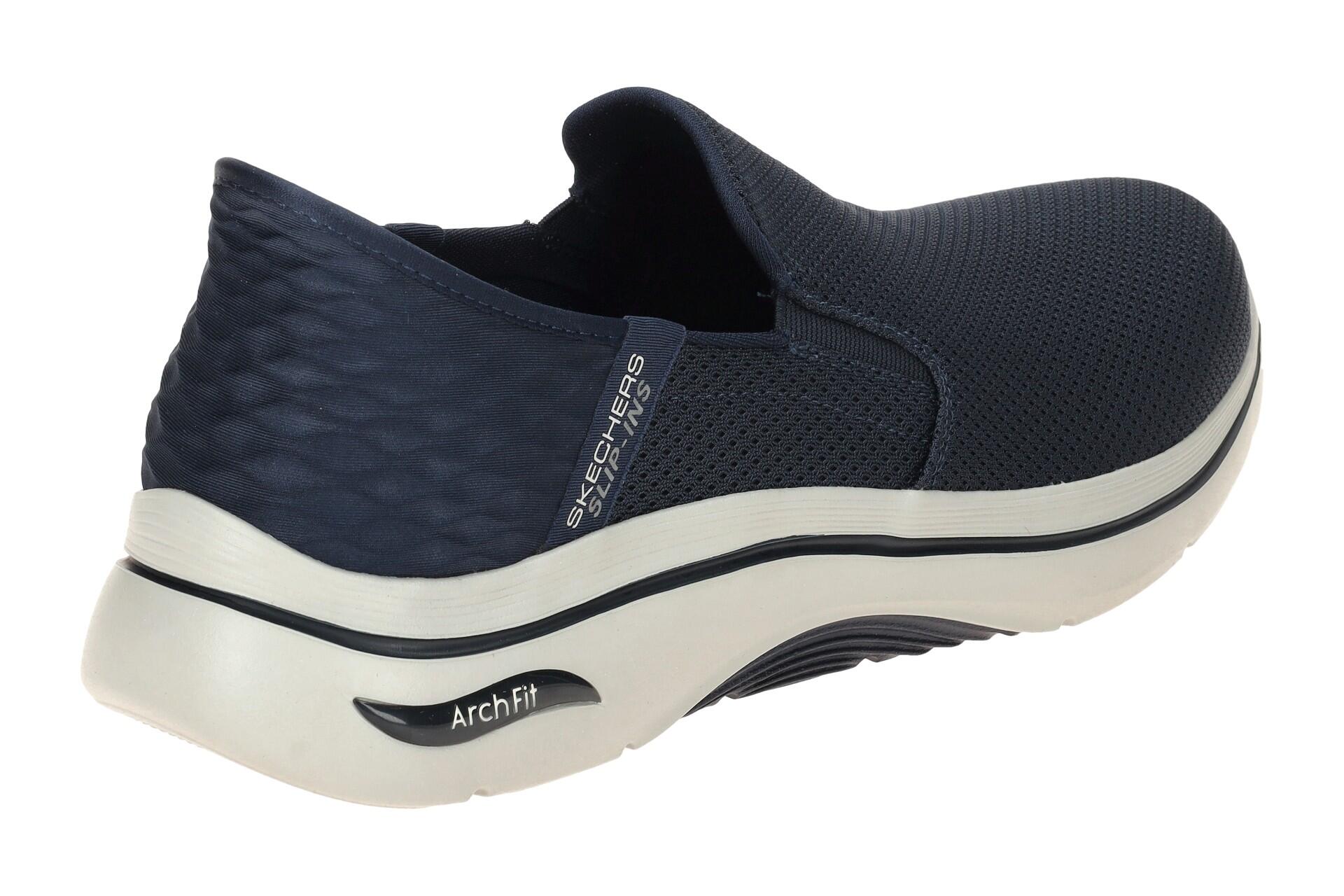 Skechers Go Walk Arch Fit Schuhe blau navy Slip-Ins 216600 4/7