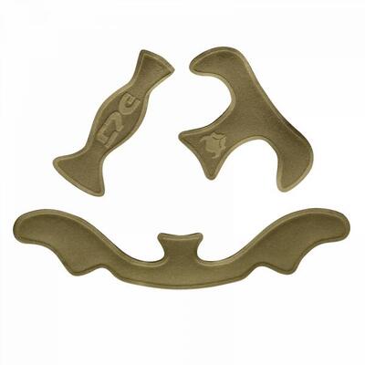 Tsg volwassenen helmbeschermers set hs steengrijs xxxl (steengrijs) 750001-80-01