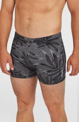 O'neill o'neill zwemkledij essentials floral racer heren black dipped leaves