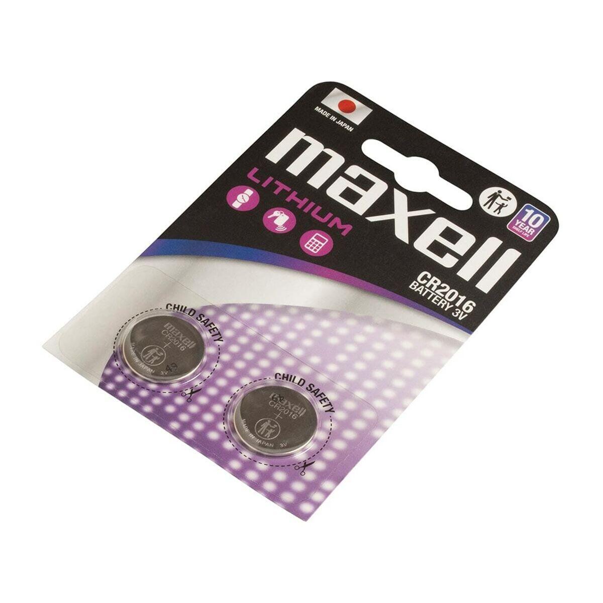 Batterie au lithium Maxell CR2016 2 Unités 2/3