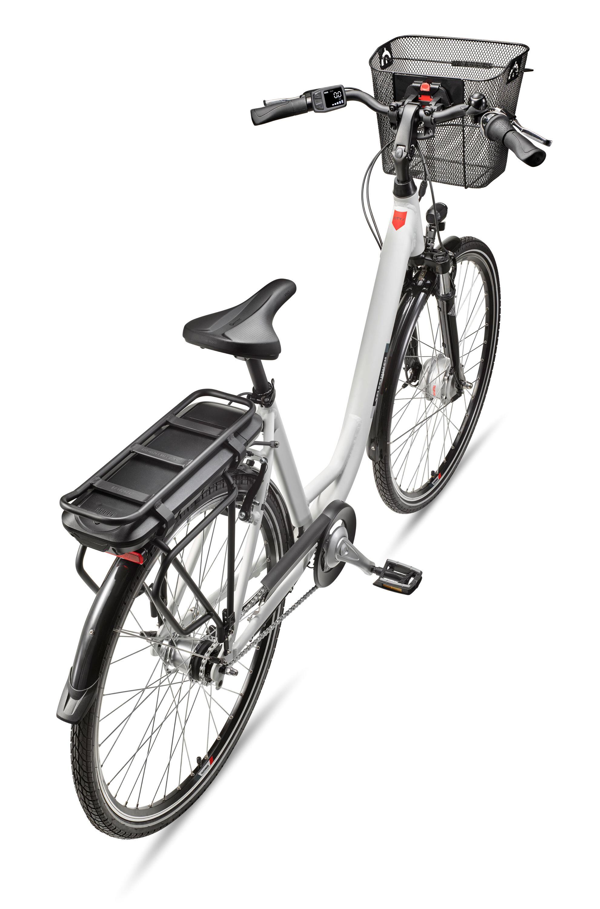 E-Bike RC667 28 Zoll 7-Gang Pedelec City Elektrofahrrad Rücktrittbremse weiß 3/7