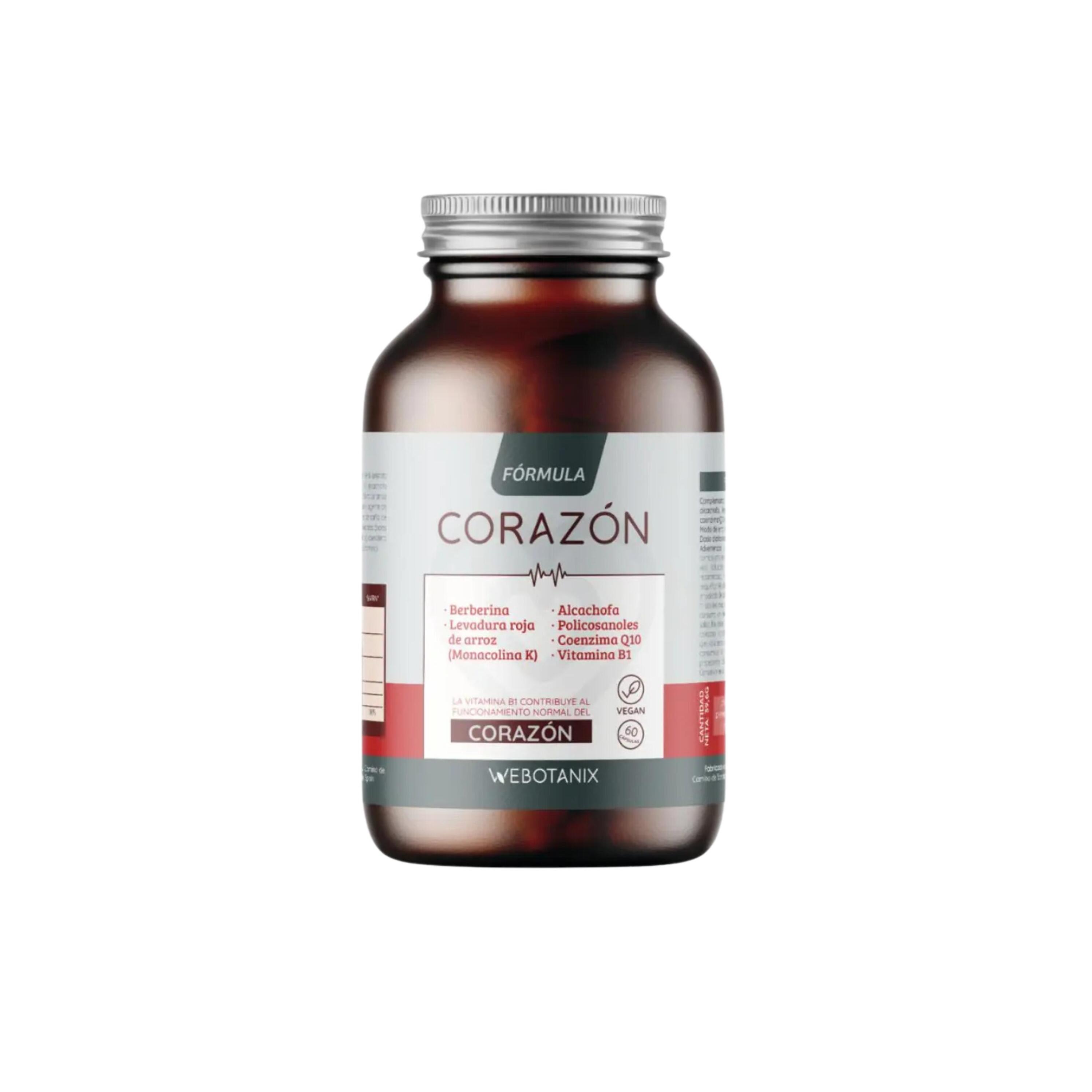 WeBotanix Fórmula Corazón 60 Cápsulas 1/5