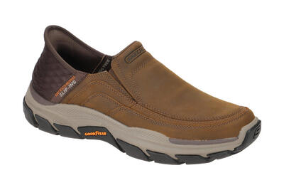 Skechers RESPECTED Schuhe braun Slip-Ins 204810