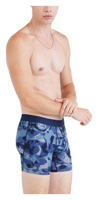 SAXX Boxer Saxx DropTemp Cooling Cotton Fly (2er Pack) Daybreak Camo/Schwarz Männlich