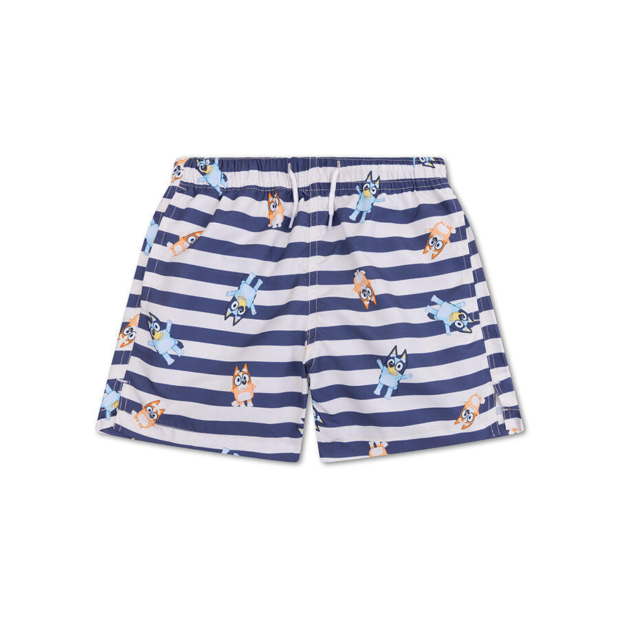 Swim Essentials Swim Shorts - Blue/white - Bluey 1/3