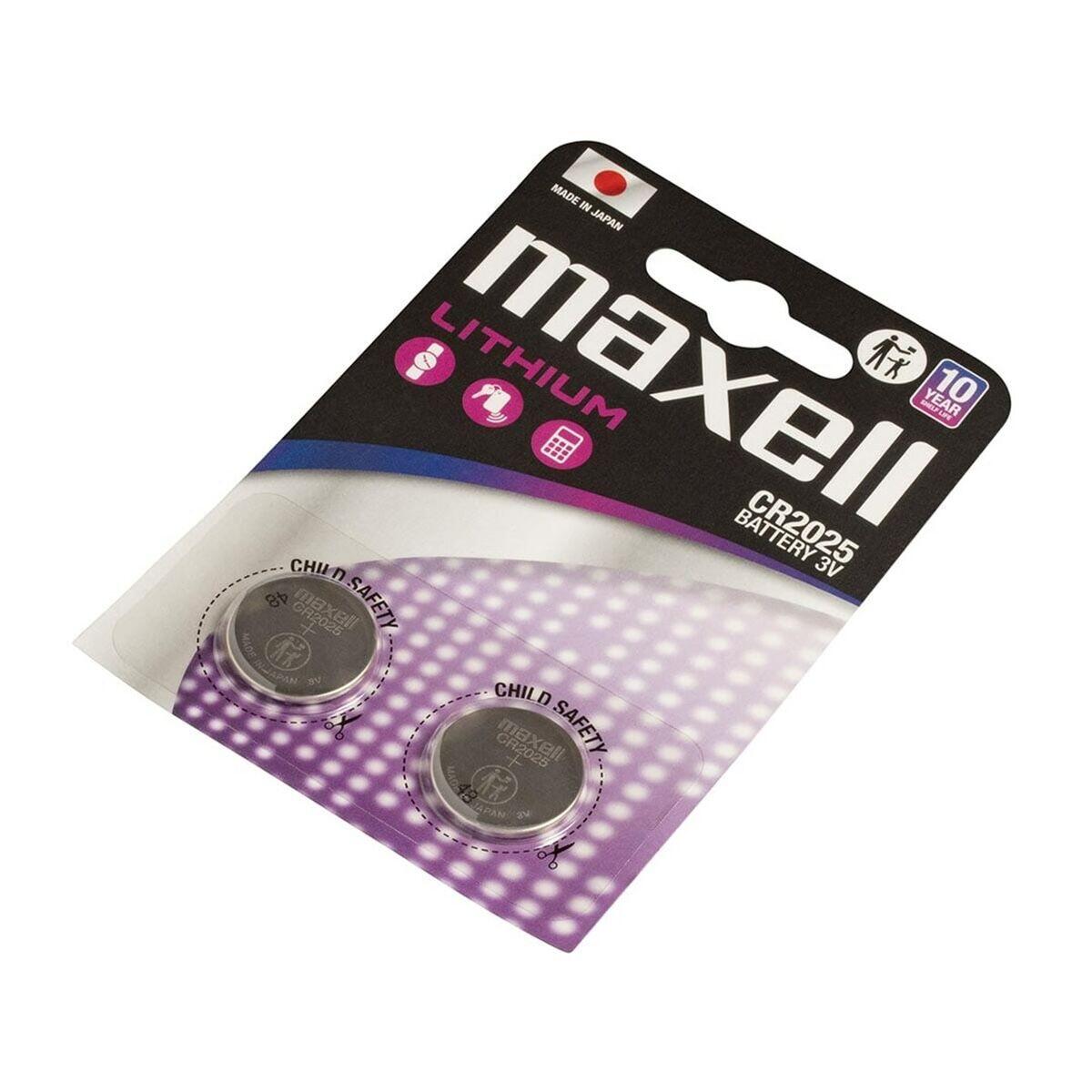 Lithium-Batterie Maxell CR2025 2 Stück 2/3