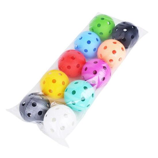 Set de balles de floorball BULLET 10 full