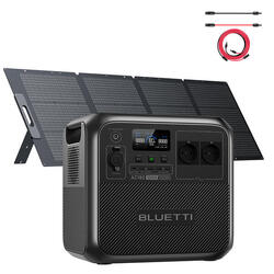 Batteries portables BLUETTI AC180 1800W+Panneau Solaire 200W(Expédié séparément)