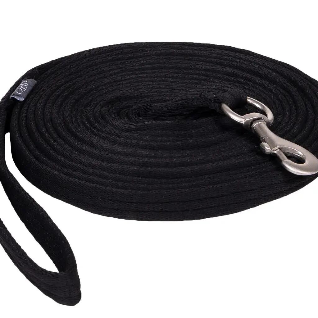 QHP Longeerlijn 8 meter - Zwart