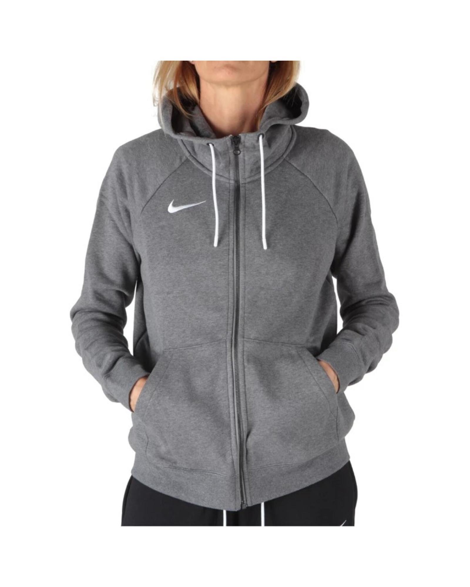 Nike Nike Club Fleece Full Zip Hoodie for Women  Heather Grey