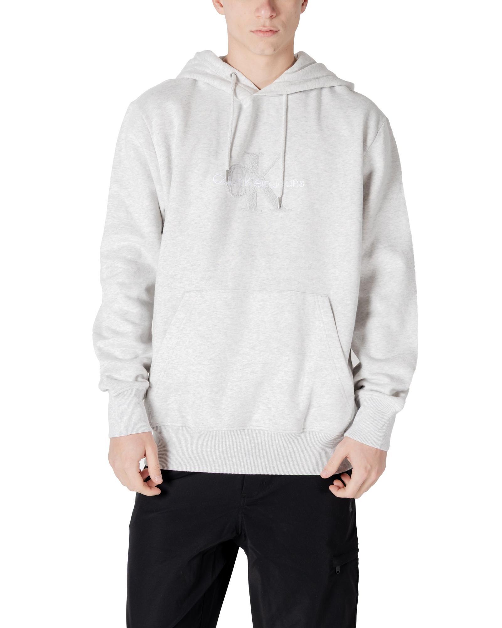Calvin Klein Jeans Round Neck Cotton Sweatshirt with Pocket