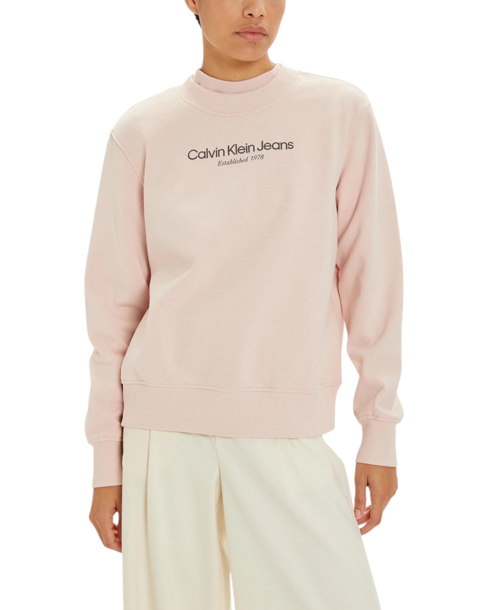 Calvin Klein Jeans Round Neck Long Sleeve Sweatshirt