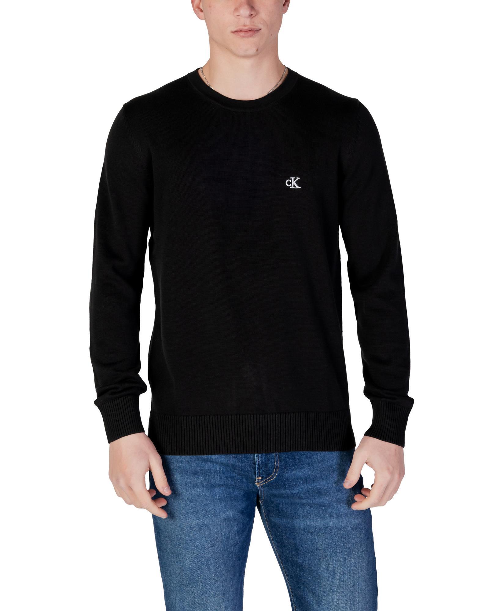 Calvin Klein Jeans Organic Cotton Long Sleeve Round Neck Sweatshirt