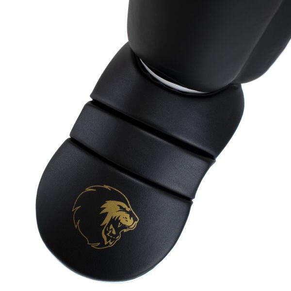 Tibiere Super Pro Combat Gear Negre/Auriu