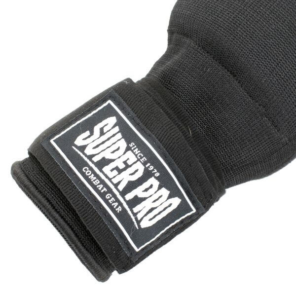 Guantes interiores de espuma - Negro/Blanco 3/6