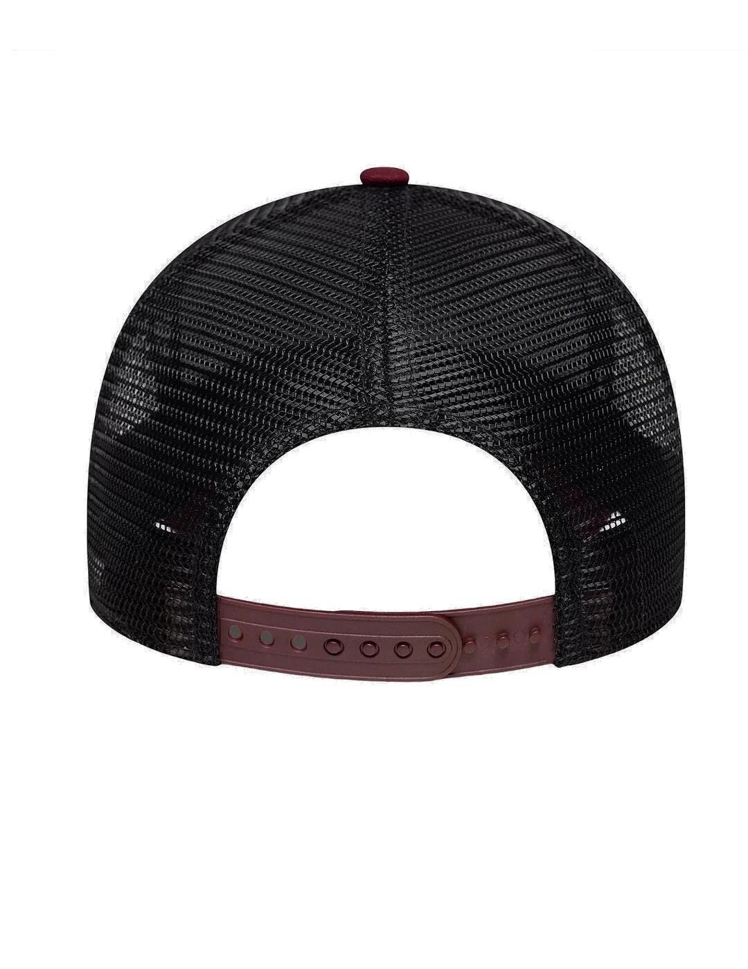 Casquette pour homme New Era Patch Grenat 4/4